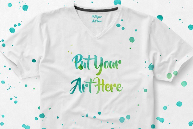 T-shirt with paint mock up Premium Psd. See more inspiration related to Mockup, Hand, Template, Paint, Hand drawn, Art, Web, 3d, Website, Mock up, Dots, Tshirt, Dot, Psd, Templates, Website template, Mockups, T-shirt, Up, Drawn, Tshirt templates, Web template, Stains, Realistic, Wear, Real, Painted, Web templates, Mock ups, Mock, 3d mockup, Psd mockup, Ups and Wearing on Freepik.
