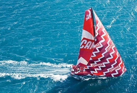 Creative Review - Camper's boat, designed by Farrow #colour #identity #boat #branding