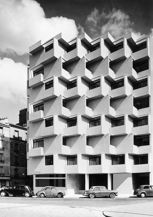 viviendacolectiva upct:ROGER ANGER,Â MARIO HEYMANN #architecture #facade #balconies
