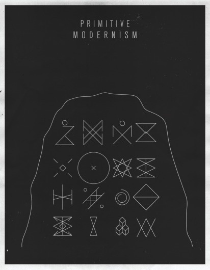 super cool posters. | Design For Mankind #primitive #modern
