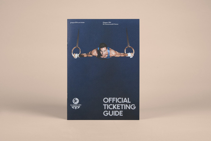 Tangent ­— Glasgow 2014 Ticketing Guide #guide #print #grid #spread #layout #brochure