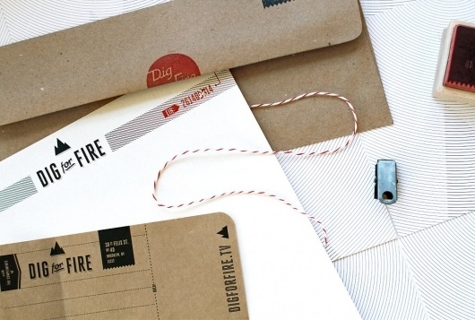 Kelli Anderson: Dig for Fire #business #branding #card #design #identity
