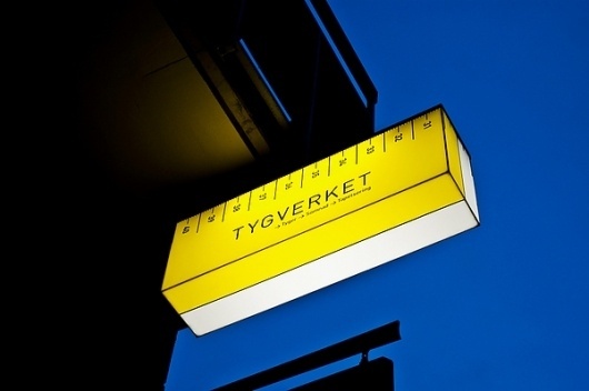 Tygverket on the Behance Network #signage