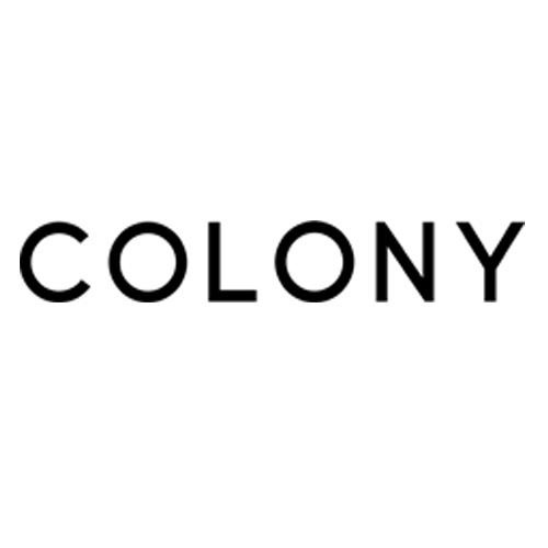 Colony #clothing #print #design #sunglasses #label #fashion #logo #web #typography