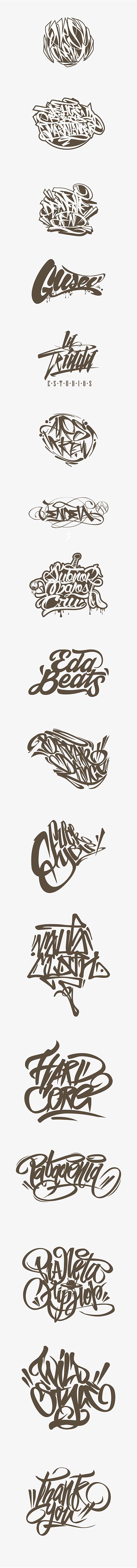 Calligraffiti – Lettering by Jorge Canicura