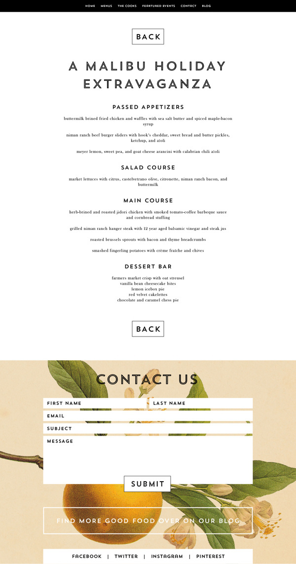 Whoa Nelly Catering Branding & Website on Behance #web #food