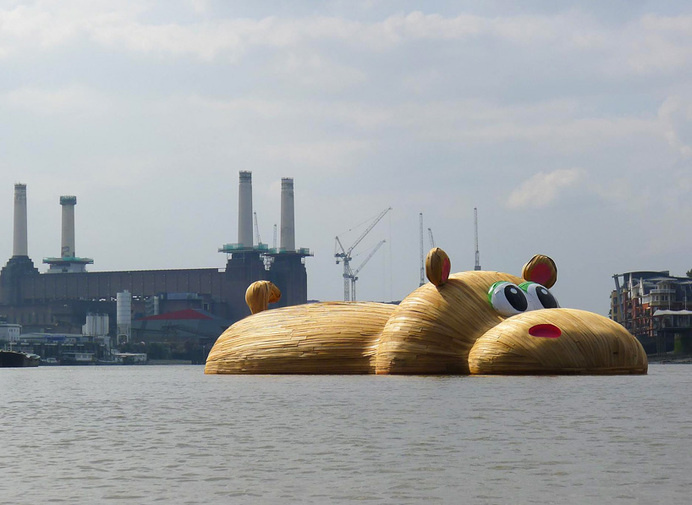florentijn hofman HippopoThames #hippothames