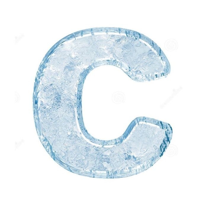 ice C #font #c #typography