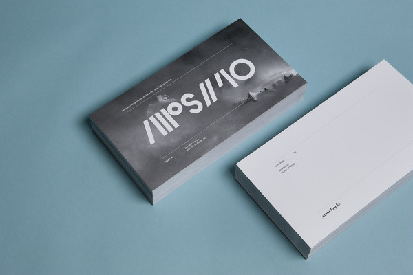 Alps // 40 — Berger #card #print #invitation