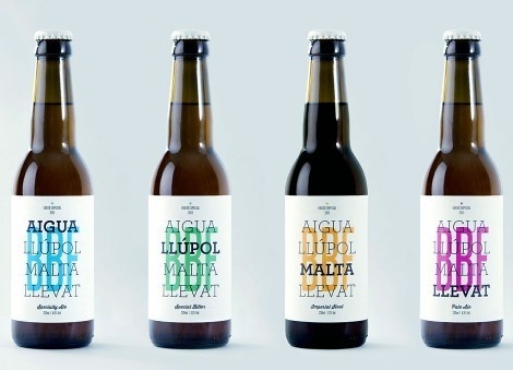 Barcelona Beer Festival #packaging #beer #label #bottle