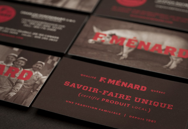 F. Ménard | Branding on Behance #brand