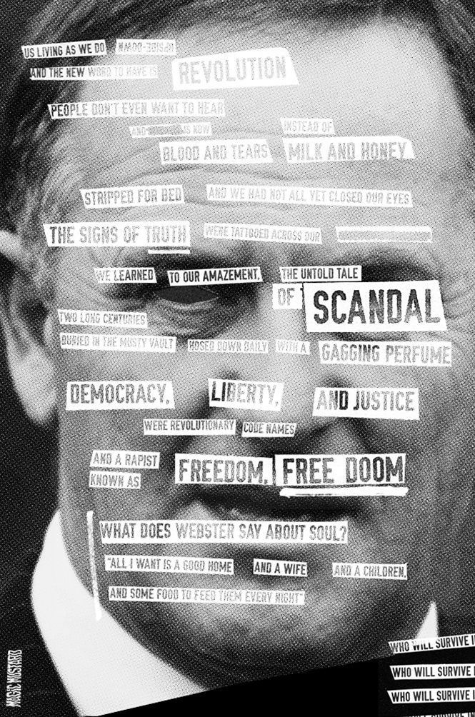 magic-mustard.com #mm #punk #cut #paste #and #quotes #mustard #magic #poster #politics #collage