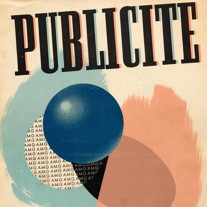 Robert Clavel, Publicite, edition Arts et Metiers Graphiques, Paris, 1939