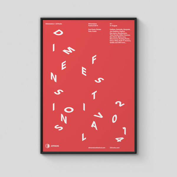 Ross Gunter Â | Â http://rossgunter.com"A selection of posters to promote this years Dimensions Festival and their partners. Each poster #illustration #design #poster #typography