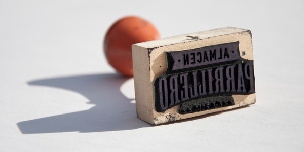 Almacén Parrillero on the Behance Network #recycle #stamp #ecologic #branding #texture #logo #paper