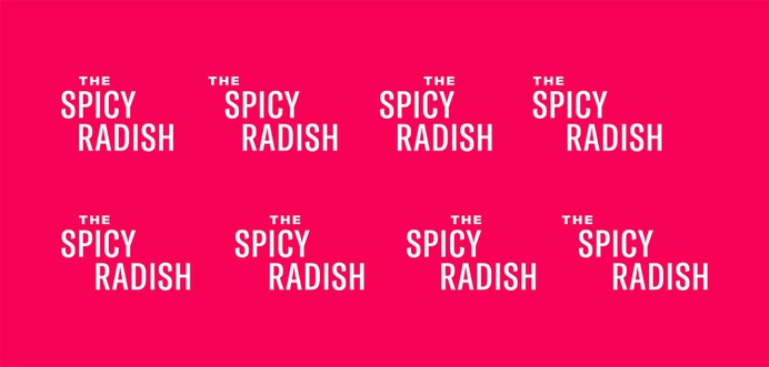 The Spicy Radish - Mindsparkle Mag Jonny Black, Richard Roche & Chris von Burske designed The Spicy Radish – a family-owned meal delivery service that provides fully-prepared meals to busy people, helping save time with healthy dishes that don't sacrifice quality or tastiness. #logo #packaging #identity #branding #design #color #photography #graphic #design #gallery #blog #project #mindsparkle #mag #beautiful #portfolio #designer
