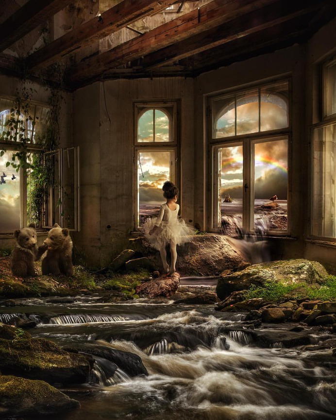 Surreal and Dreamlike Photo Manipulations by Marcel van Luit