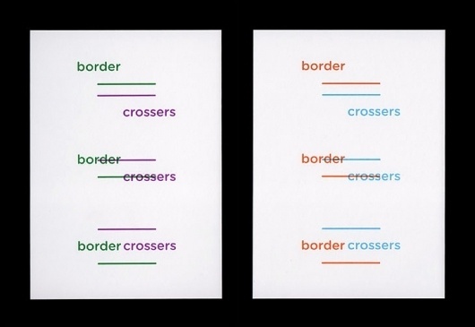 Fogelson-Lubliner » Border Crossers #lubliner #fogelson