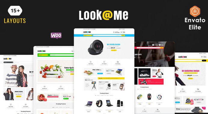 LookMe - Woocommerce Muti-Purpose Responsive Theme | TemplateTrip