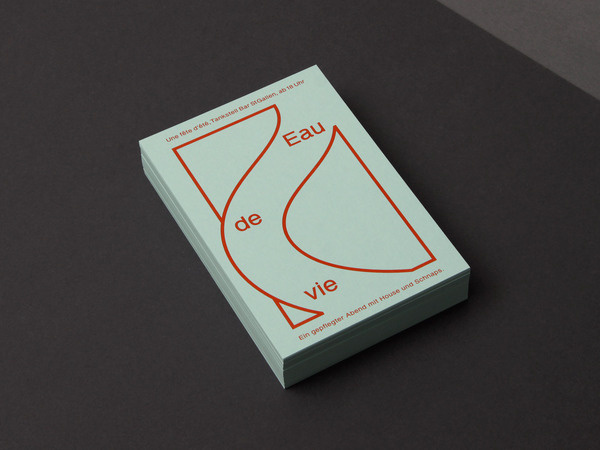 Kasper Florio — Eau de vie #flyer #swiss
