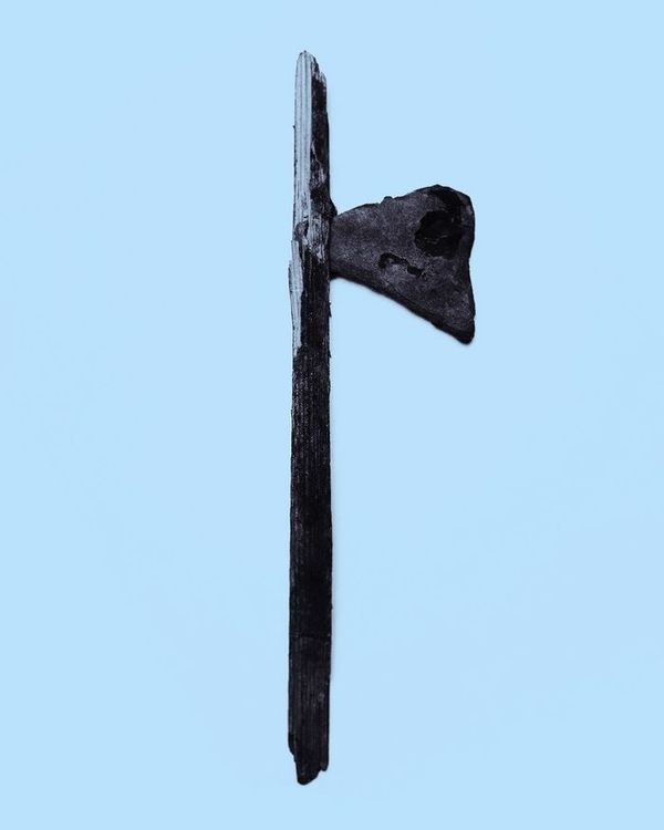Axe by Tom Brannigan #axe #blue #tone #photography