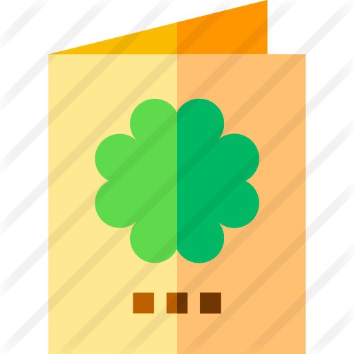 See more icon inspiration related to cultures, greeting card, invitation, celebration, clover, communications, card and party on Flaticon.