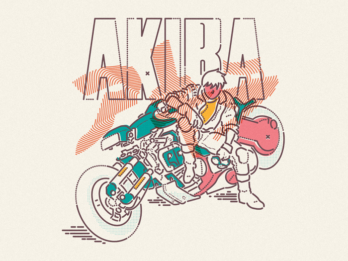 Akira x Colour and Lines