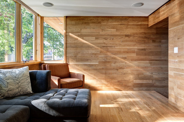 Oaks in Their Midst #wood #architecture