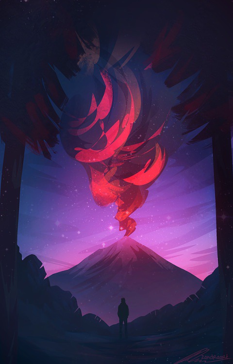 Erupt by ZandraArt