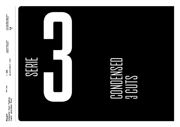 Plaak on Behance #typeface