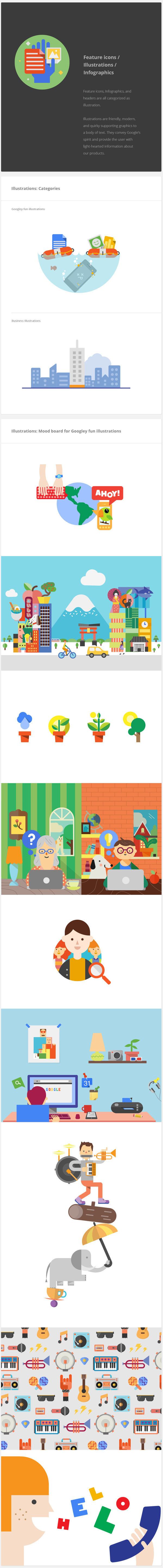 Google Visual Assets Guidelines Part 2 on Behance #google