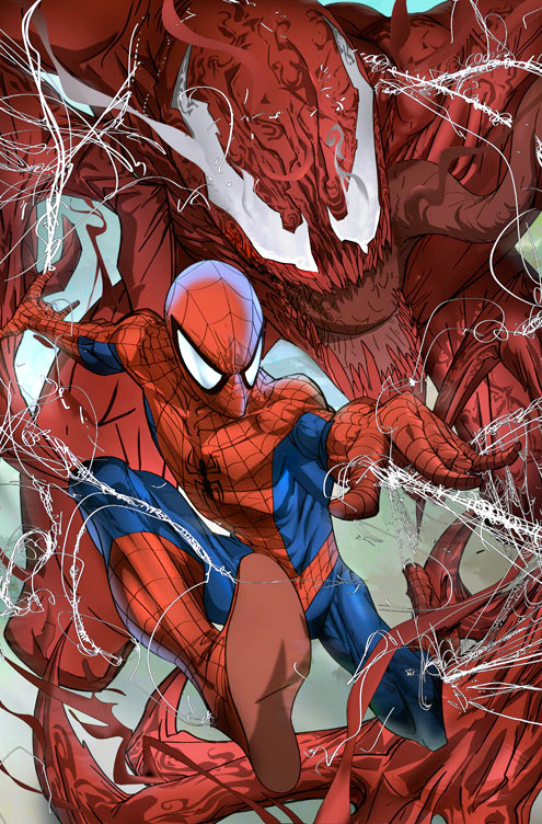 Spidey and Carnage by evnaccd on deviantART #carnage #spiderman