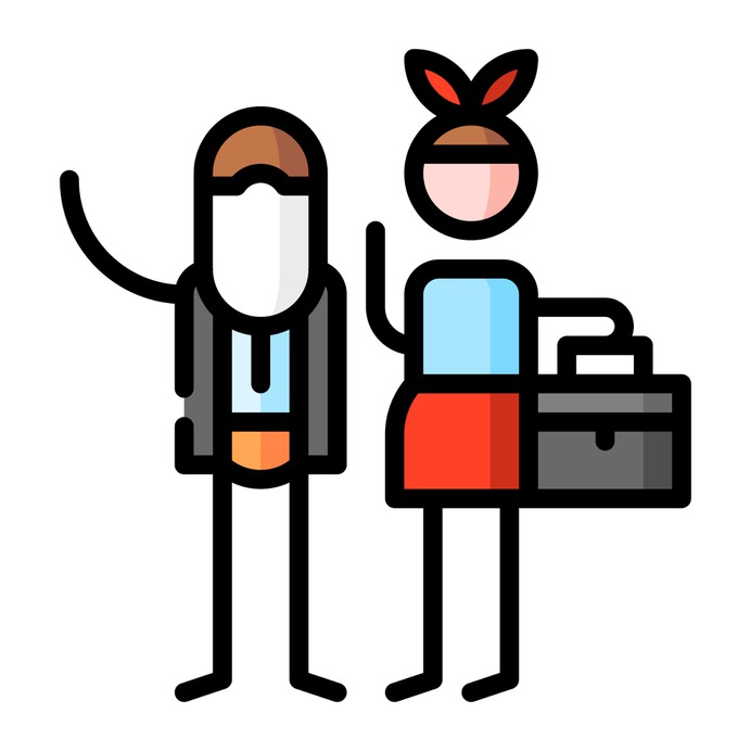 See more icon inspiration related to mentor, advisor, team, business and finance, professions and jobs, businessmen, users, workers, meeting, group and people on Flaticon.