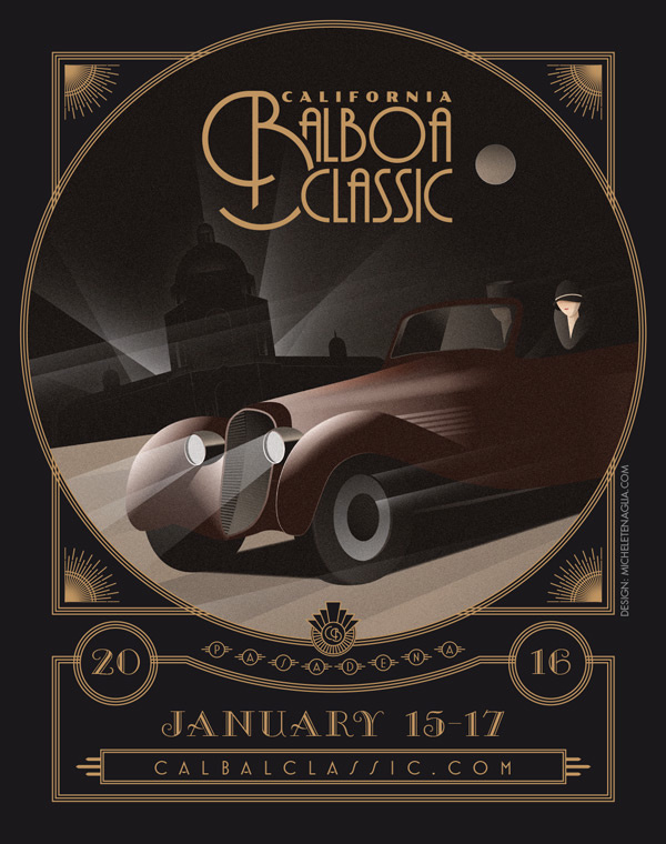 #poster #vintage #retro #balboa #swing #california #micheletenaglia