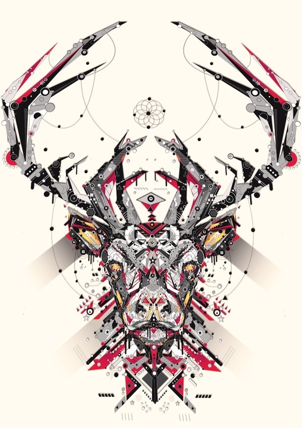 Animals on Behance #illustration #animal #objects