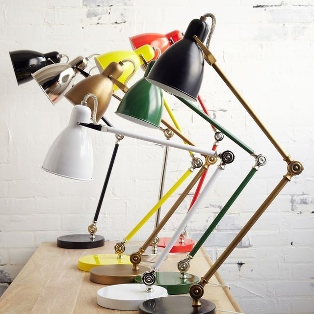 Industrial Task Table Lamps #tech #flow #gadget #gift #ideas #cool