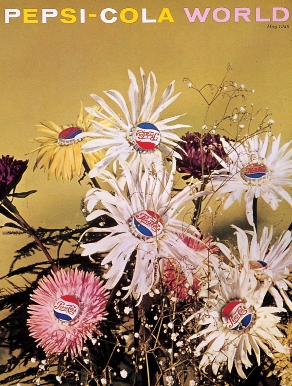 Robert Brownjohn | PICDIT #design #pepsi #vintage #art #poster