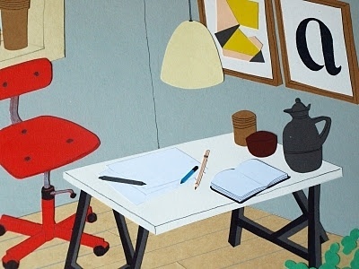 Drawings by numbers... #illustration #collage
