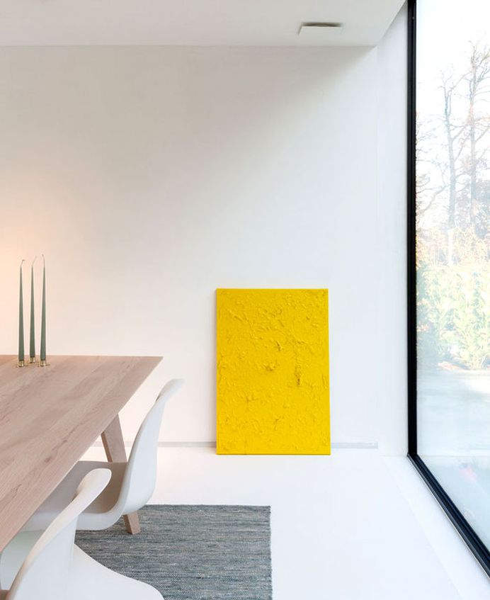 Modern Cube-Shaped House in Belgium - InteriorZine #architecture #house #home #decor #interior