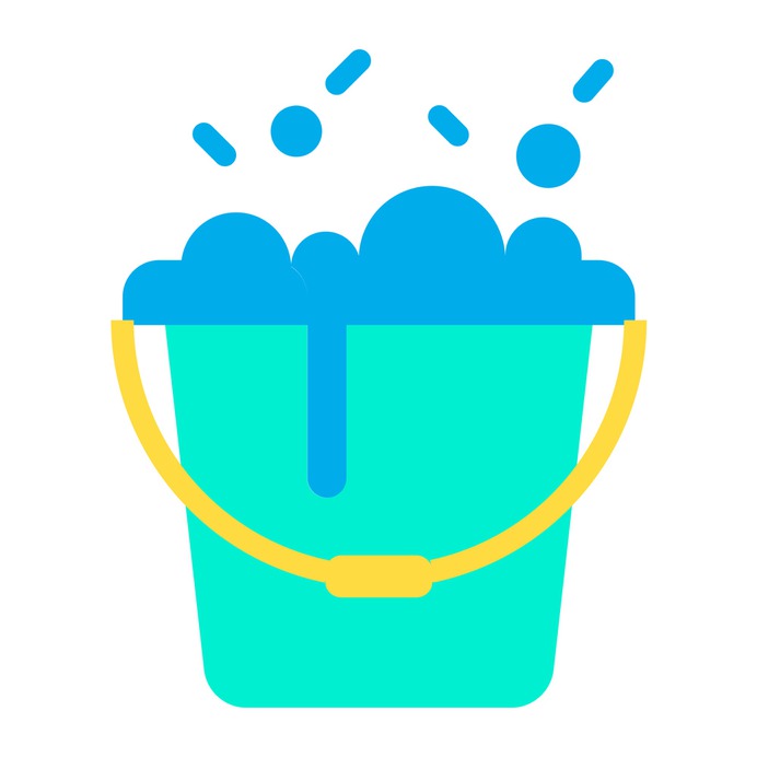See more icon inspiration related to bucket, cleaner, wash, broom, clean, pail, brush, furniture and household, soap, washing, brushes and bubbles on Flaticon.