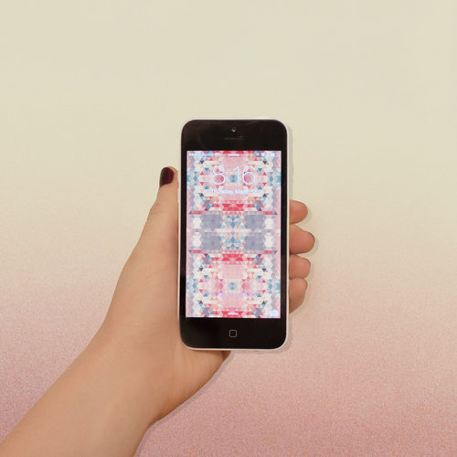 Spring Screensaver by sallie harrison #phone #screensaver #pattern #gradient #wallpaper