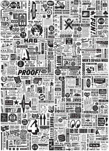 Empty Frame Art Prints Shop — TYPOGRAPHIC SPAM #2