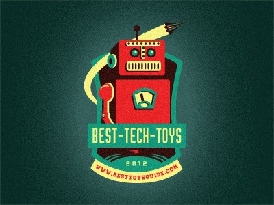 Best_tech_toys_emblem_new #vector #branding #robot #retro #logo #toy