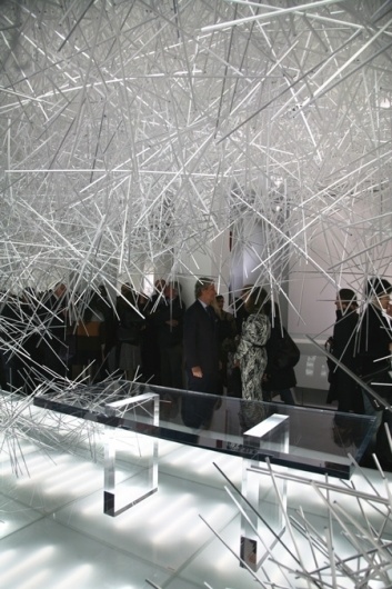 Snowflake by Tokujin Yoshioka for Kartell #tokujin #art #yoshioka #installation