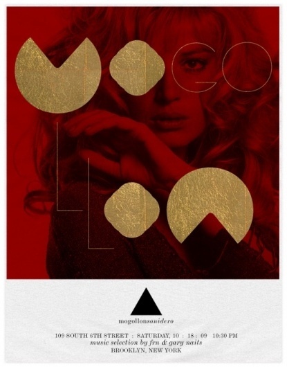 Posters*NEW* : MOGOLLON #mogollon #self #poster #promotion #collage #foil #typography