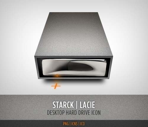 Leonel Toribio - Blog #desktop #lacie #icon #illustration #drive #hard #metal