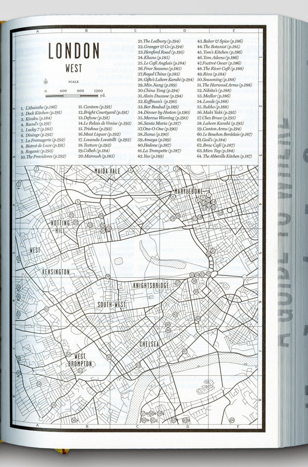 SI Special: Where Chefs Eat designed by Kobi Benezri #map