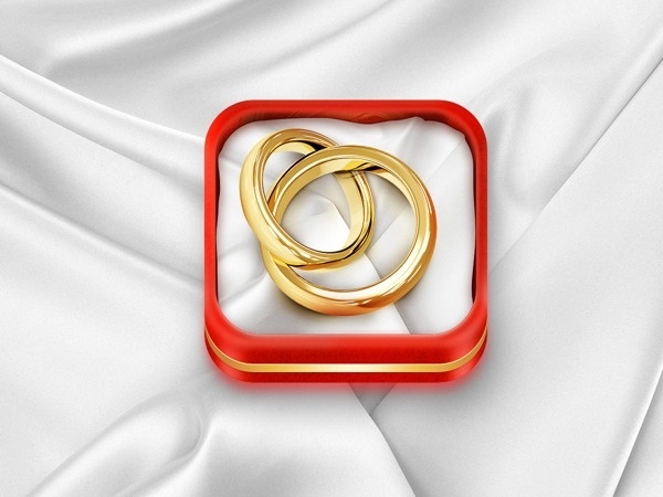 iOS Wedding Planner icon on Behance #ipad #design #icons #iphone #app