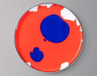Frost 2013 #red #white #color #orange #paint #bucket #blue