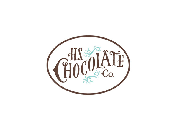 This Paper Ship - H.S. Chocolate Co. #lettering #chocolate #identity #logo #typography